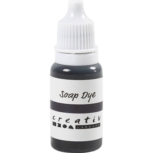 [CR700#287] Colorant pour savon, noir, 10 ml/ 1 flacon