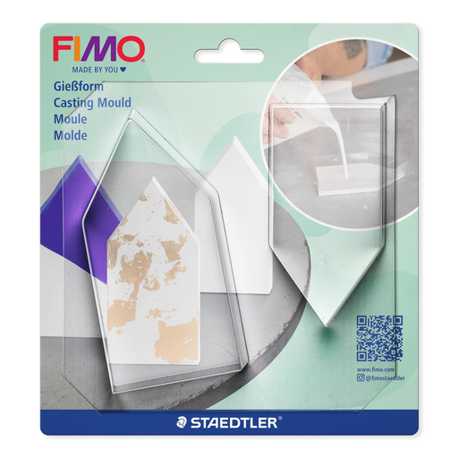 [S874258] Fimo Casting moule "maisons"
