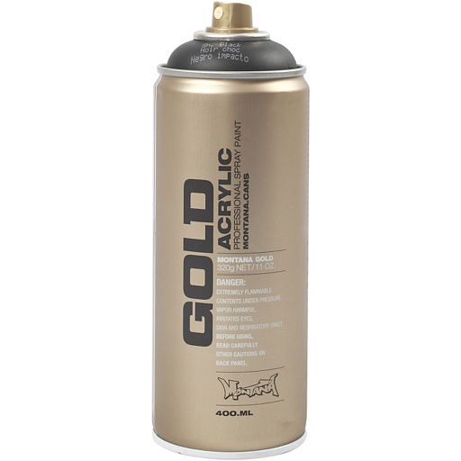 [CR350#19] Peinture en Bombe, noir, 400 ml/ 1 boîte