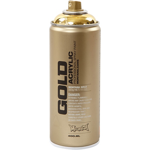 [CR35022] Spray verf 400 ml, Goud