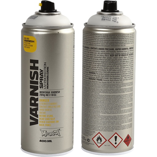 [CR35028] Vernis en bombe, mate, 400 ml/ 1 boîte