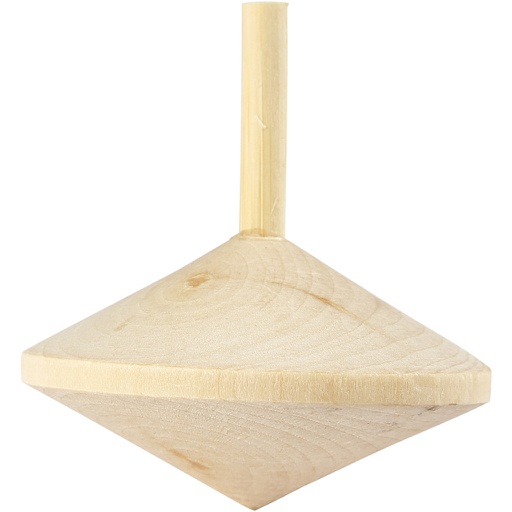 [CR412410] Toupie, H: 5 cm, d: 5,5 cm, 1 pièce